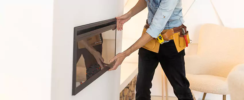 Metal Fireplace Installation in Mitchell, South Dakota