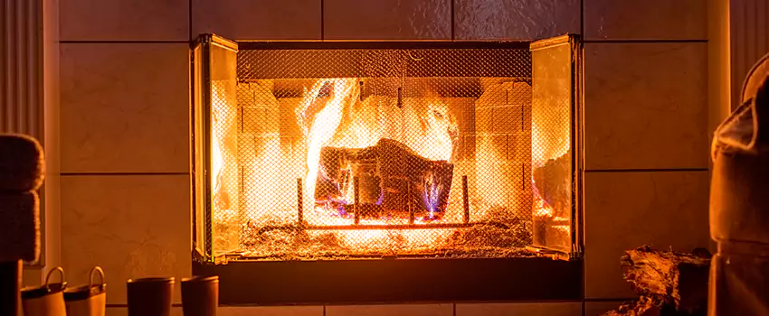 Mendota Hearth Landscape Fireplace Installation in Mitchell, South Dakota