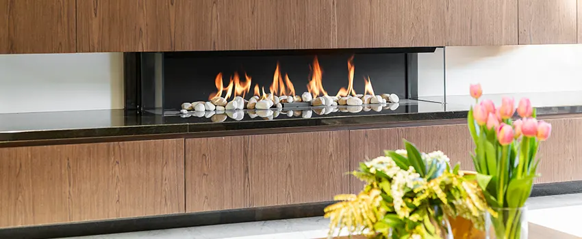 Double-height Fireplace Design Refurbishment in Mitchell, South Dakota